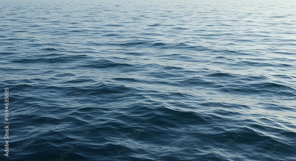 Naklejka premium Ocean surface with rippled water