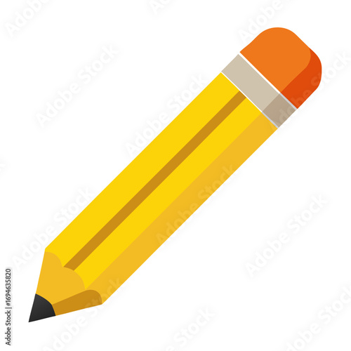 vector illustration of pencil