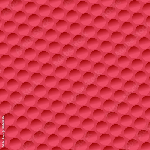 Golf ball texture background. Golf ball texture. Abstract red golf ball background	