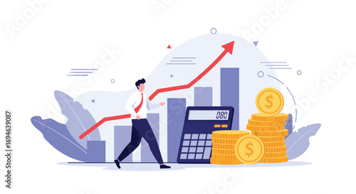 Financial growth strategies and business planning for increased profits and revenue