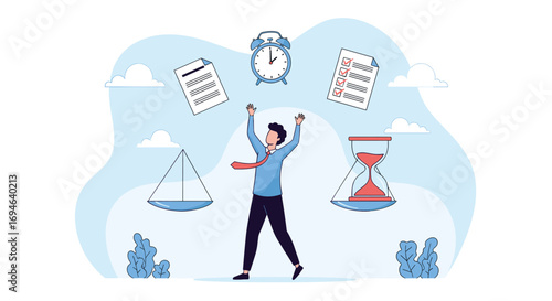 Balancing multiple tasks and deadlines effectively for successful time management and productivity