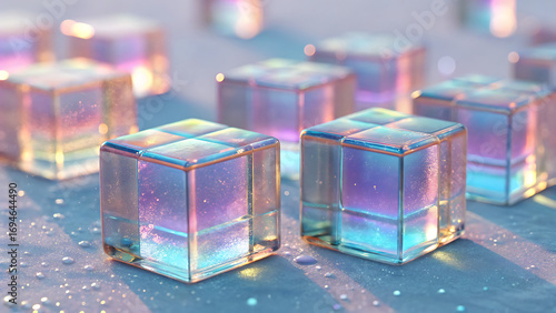 christmas gift box with ribbon