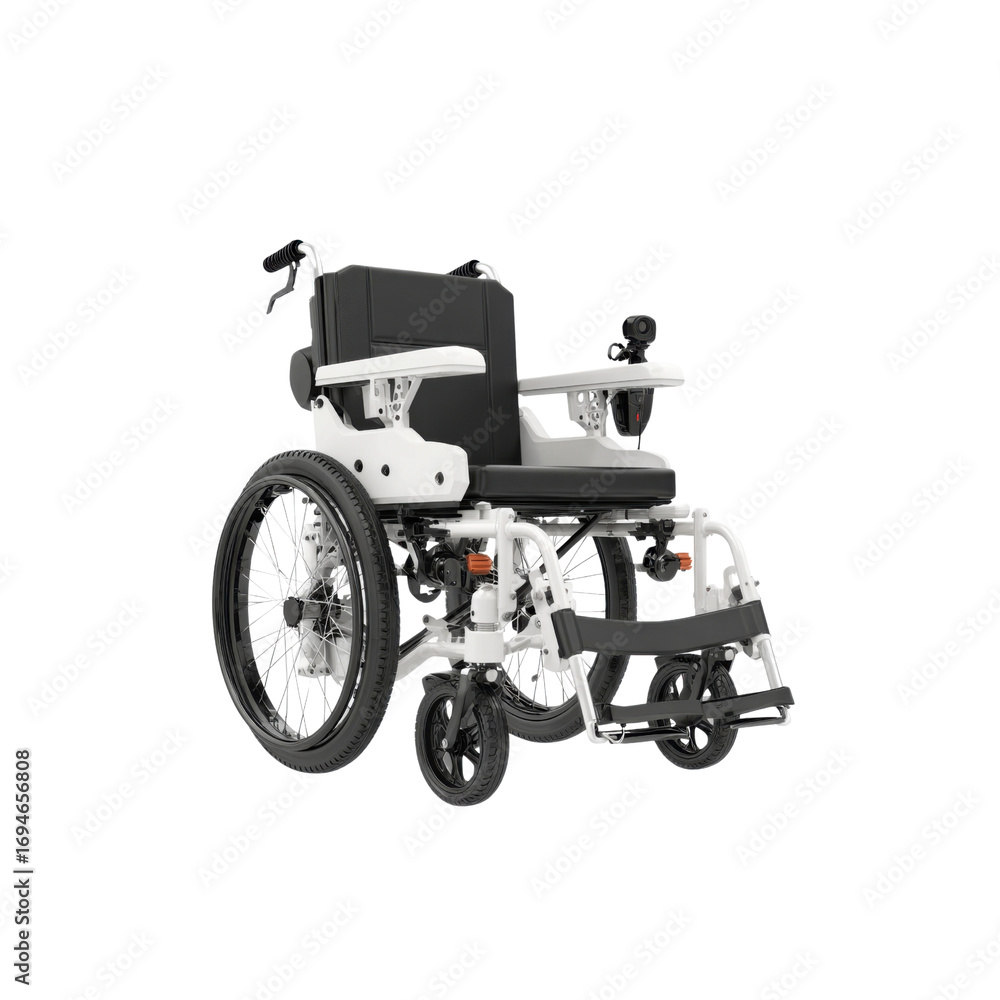 Obraz premium Modern Electric Wheelchair for Disabled Individuals - Mobility and Accessibility