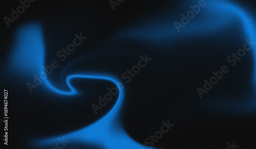 Electric azure flow, abstract energy swirl, dark background, modern digital art, vibrant illumination.