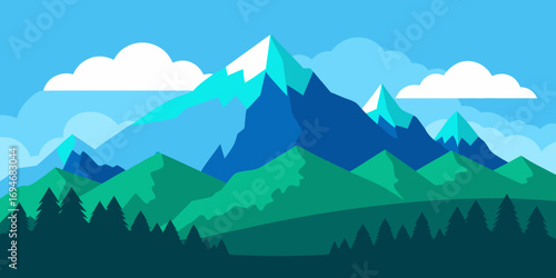 nature mountain landscape scenery background