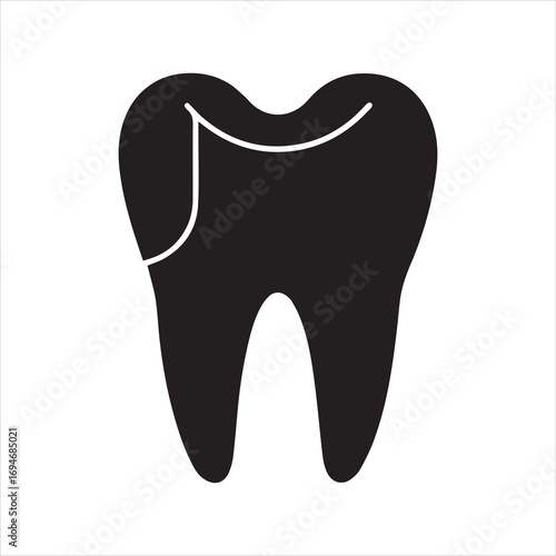 Dental Floss Icon Vector Illustration