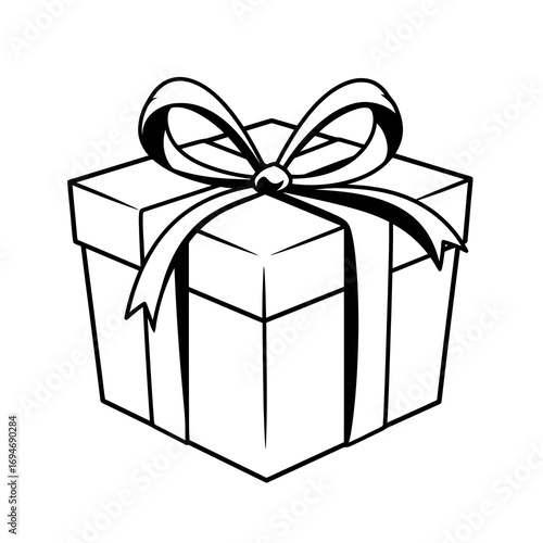 gift box isolated on white