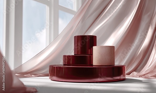 Elegant pedestal display