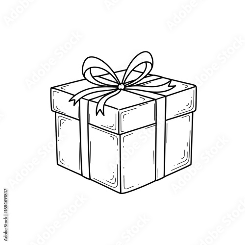 gift box with ribbon