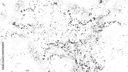 Abstract mild grunge texture background dark weathered overlay illustration. Vintage distressed grunge texture black halftone overlay background vector. 