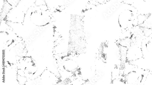 Old black grunge texture overlay distressed urban background vector illustration. Weathered grunge texture black abstract distressed overlay pattern background. 