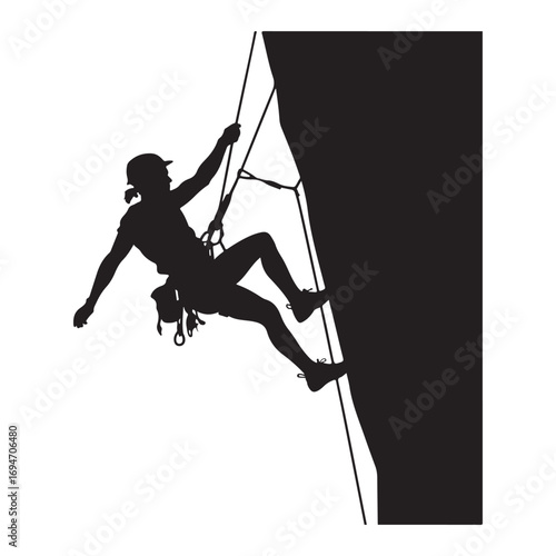 Engineer Silhouette Vector Illustration