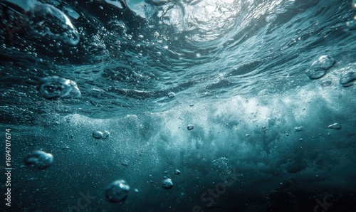 Underwater ocean view