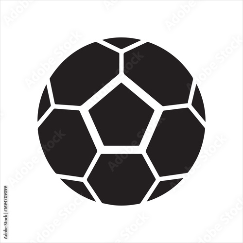 Soccer Ball Icon Vector Illustration