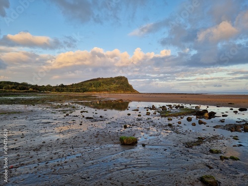 Heads of Ayr from Craig Tara beach, Ayr, Scotland 