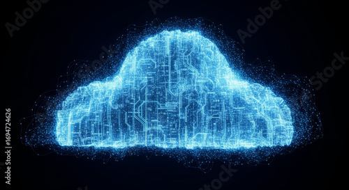 cloud computing detailed image