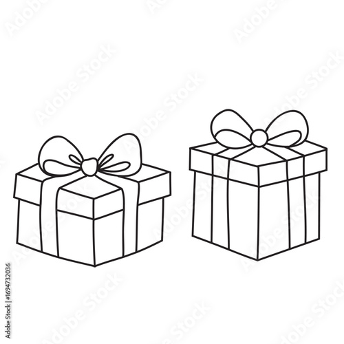 gift box vector illustration