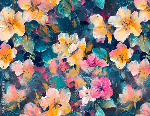 floral madhubani kalamkari chinz kani Abstract shirting Ajrakh Ikat block batik print patola Background digital printing textile pattern floral allover design front back and duppata kurti wallpaper
