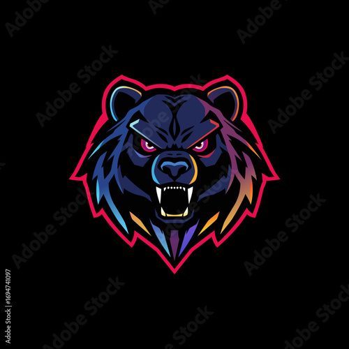Savage Roar Bear Gaming Mascot