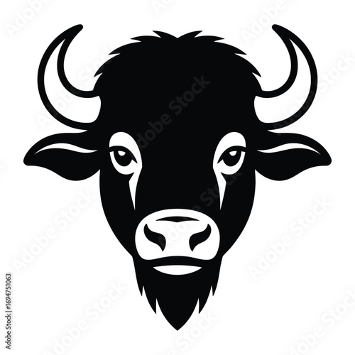 portrait of a bull