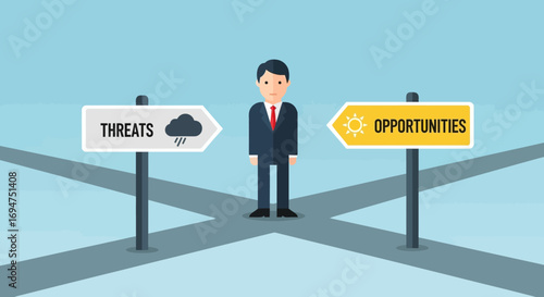Navigating Business Weighing Threats and Opportunities for Success