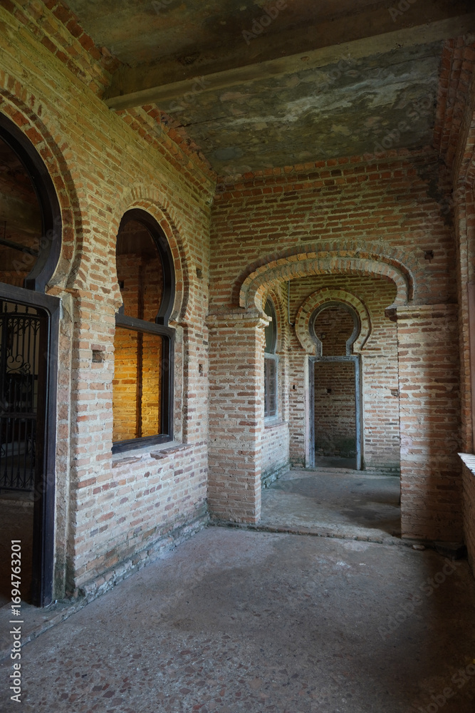 Fototapeta premium Corridor of old building