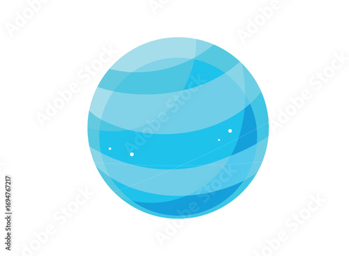 vector illustration of planet