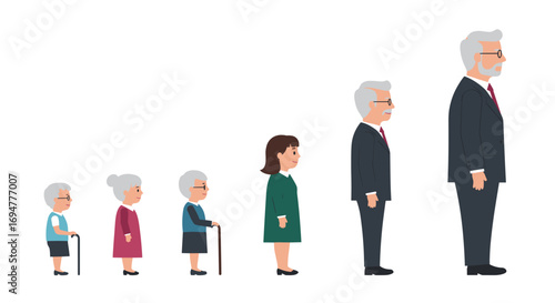 Generations of growth: life stages from child to elder