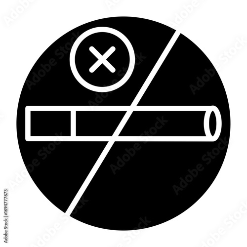 Quit Smoking Vector Icon