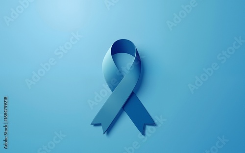 Movember men health awareness month poster for prostate cancer November social solidarity campaign. Vector symbol of blue ribbon for Movember no shave event against man prostate cancer. High quality