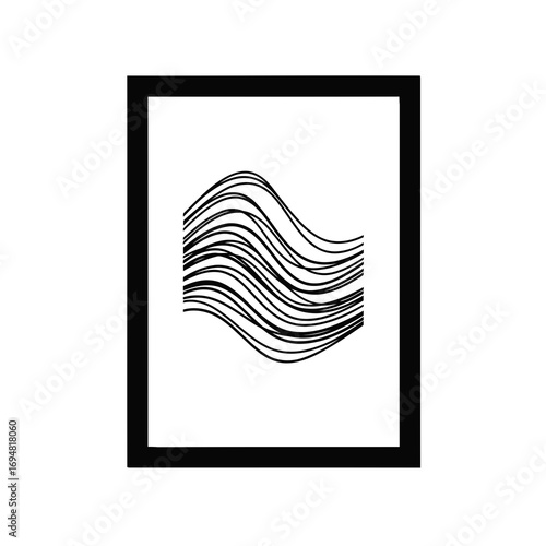 vector illustration of a fingerprint