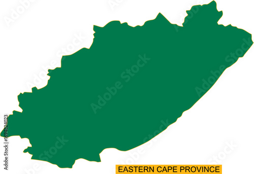 Eastern Cape province map of South Africa