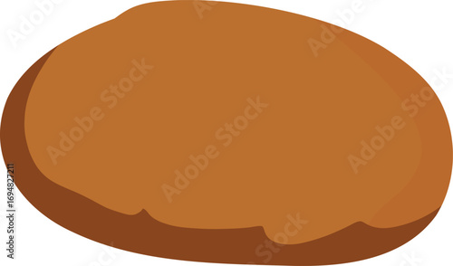 Illustration of a Single Cookie