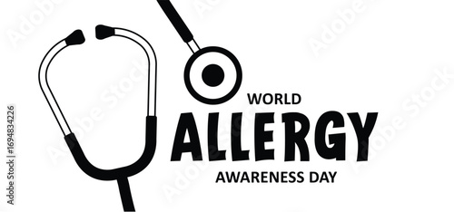 World Allergy Awareness Day, October. A day to gain global recognition from people suffering from different types of allergies. Think of respiratory allergy, skin allergy or food allergy.