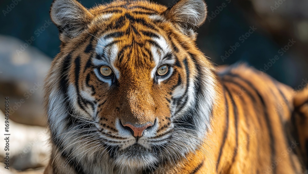 Fototapeta premium Close-up of a tiger's face (2)