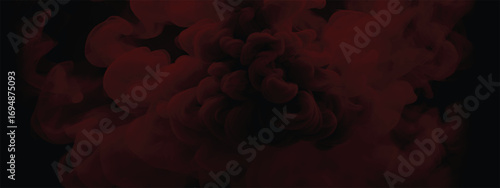 Red mist texture background creating mysterious ominous cinematic look