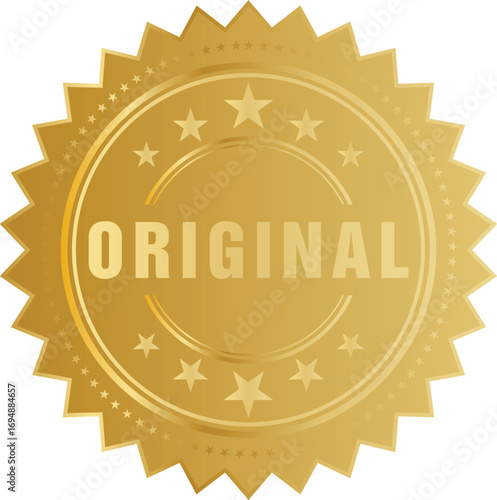 Original star icon vector template