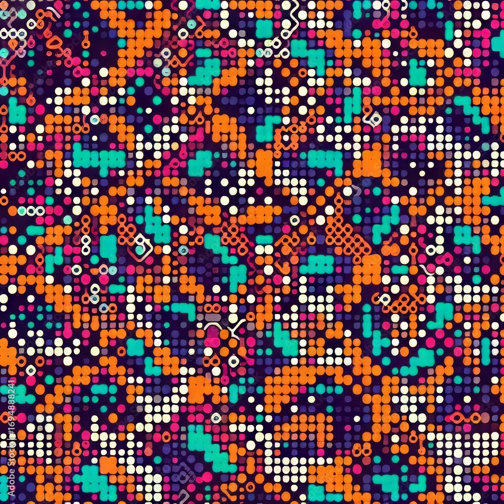Cellular Automata Pattern A pattern generated by a cellular auto Cellular Automata Pattern A pattern generated by a cellular auto