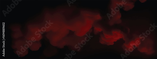 Red smoky textured background suitable for abstract dark horror design
