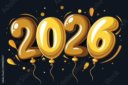 Adobe Illustrator Artwork Happy new year 2026