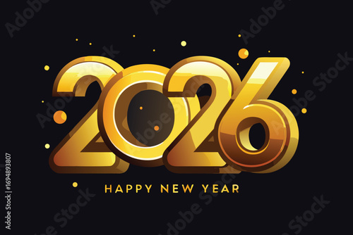 Adobe Illustrator Artwork Happy new year 2026