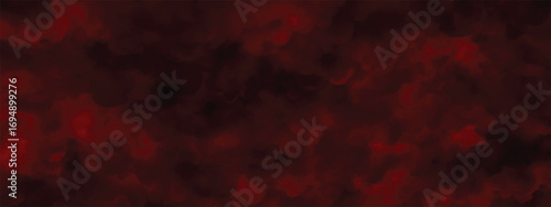 Scary red smoke texture creating spooky effect in horror themed background