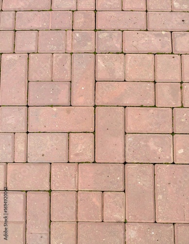 Brick pavement pattern