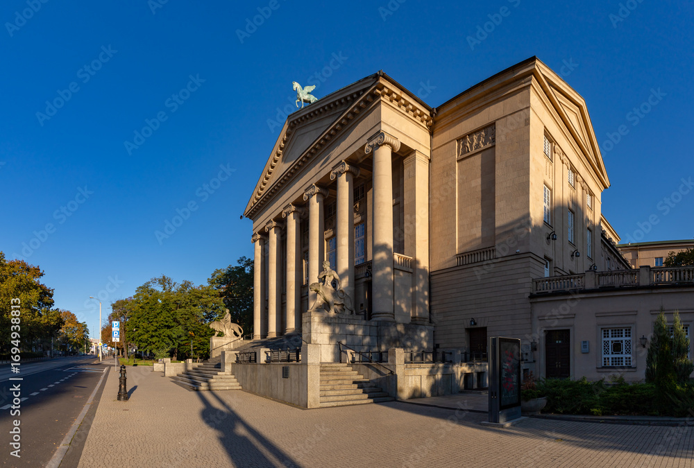 Obraz premium Grand Theater in Poznan