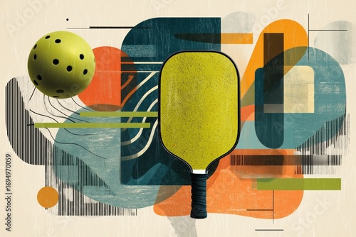 Pickleball Collage