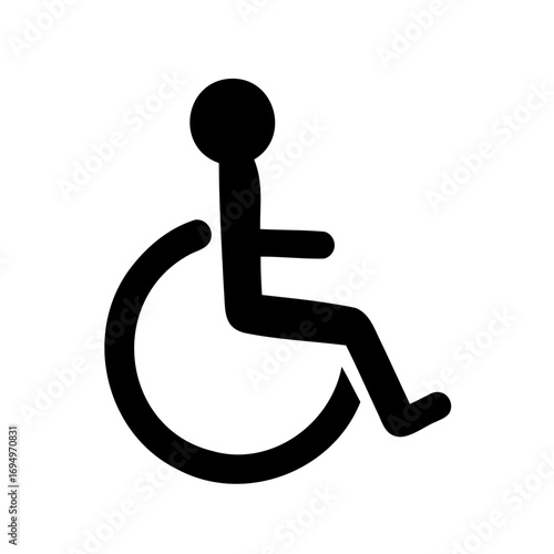 International Symbol of Access wheelchair symbol designating accessibility in public places