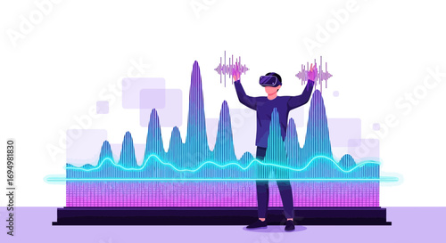 Immersive Virtual Reality Experience: Analyzing Audio Waves with VR Technology for Innovation