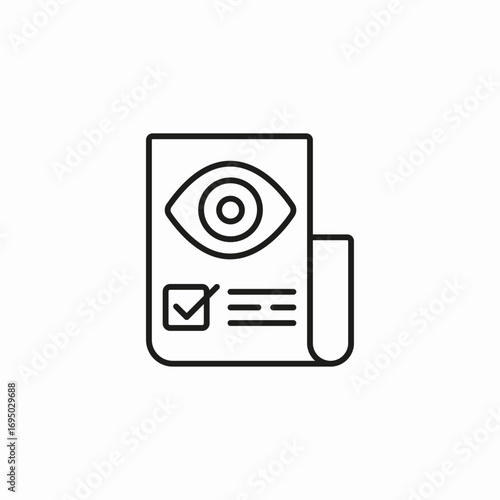 approved tracking checklist icon sign vector