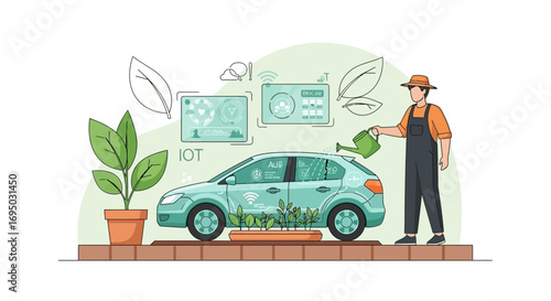 Eco-Friendly Future: The convergence of sustainable transport and green agriculture practices