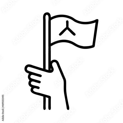 peace sign with hand